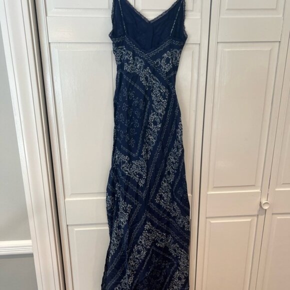 EUC LoveshackFancy Deyo Silk Maxi Bandana Dress - Picture 11 of 11